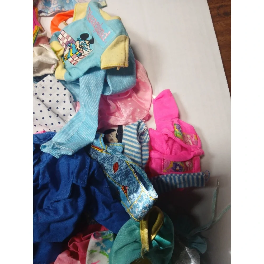 Vintage Barbie Ken Clothes Lot Huge 80s 90s Mattel Heart Family Disneyland